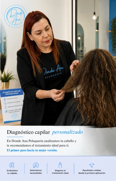 ¿Tu cabello está seco, áspero o frágil? en Donde Ana Peluquería